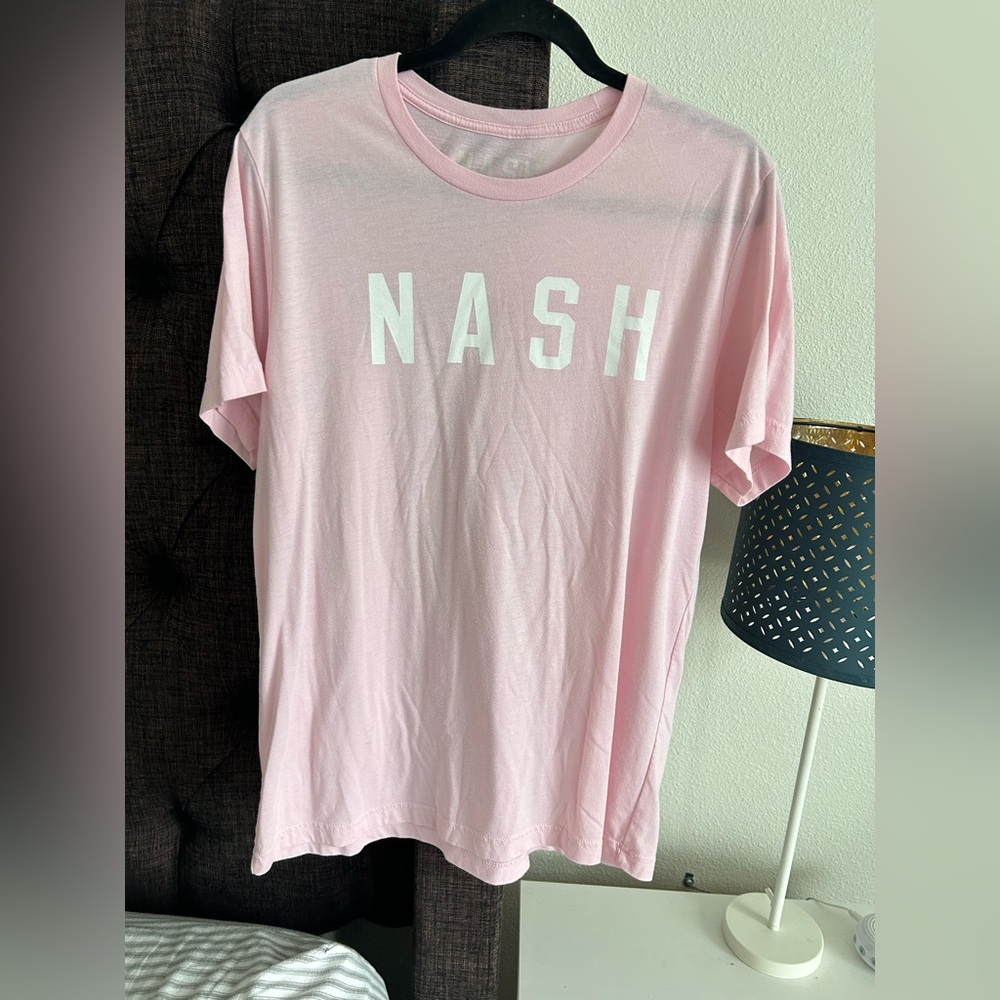 NASH Light Pink Short Sleeve Tee